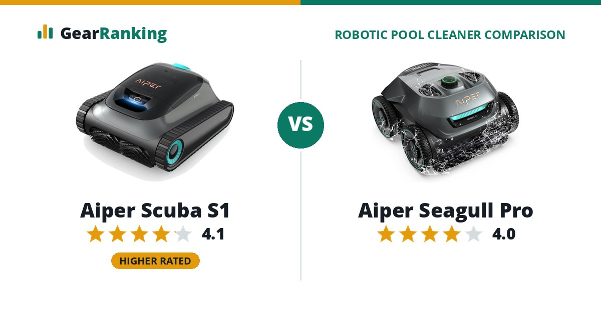 Aiper Scuba S1 vs Aiper Seagull Pro