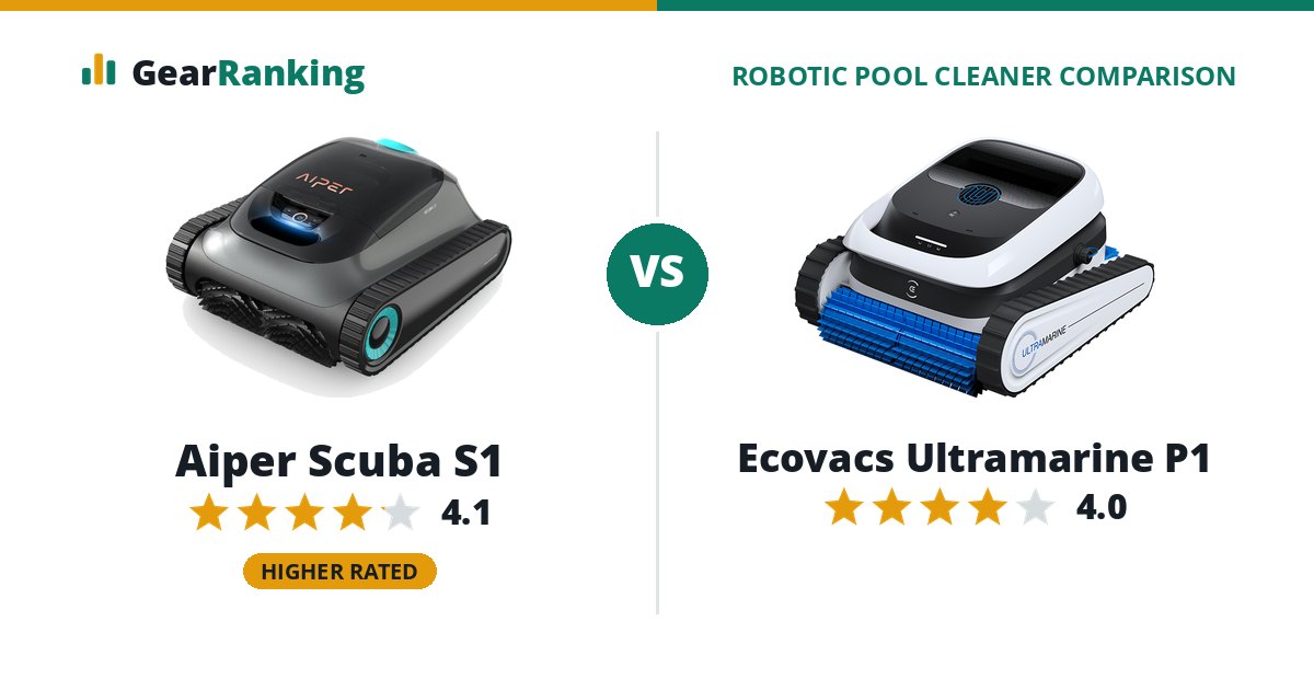 Aiper Scuba S1 vs Ecovacs Ultramarine P1
