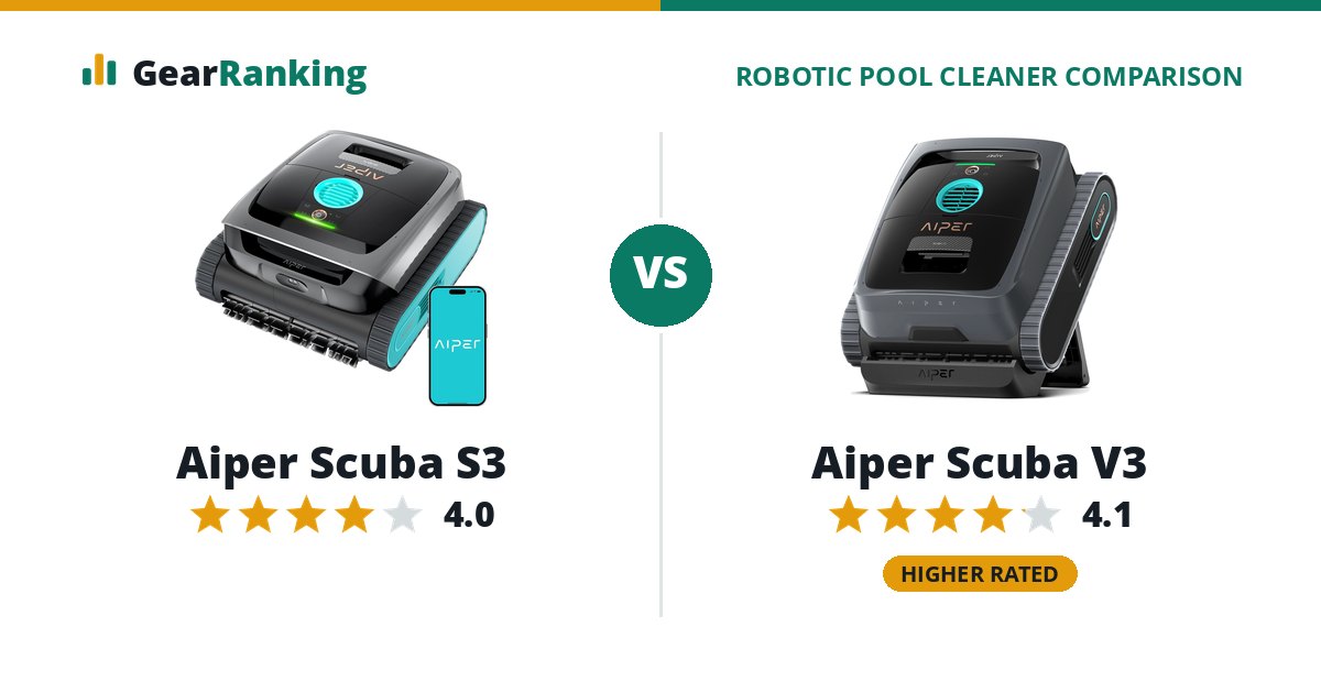Aiper Scuba S3 vs Aiper Scuba V3