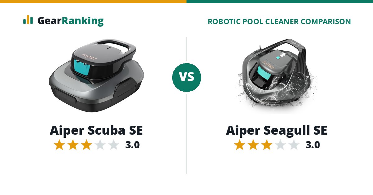 Aiper Scuba SE vs Aiper Seagull SE