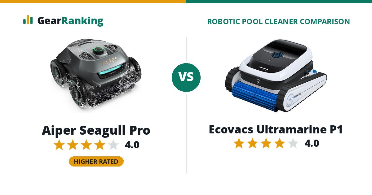 Aiper Seagull Pro vs Ecovacs Ultramarine P1