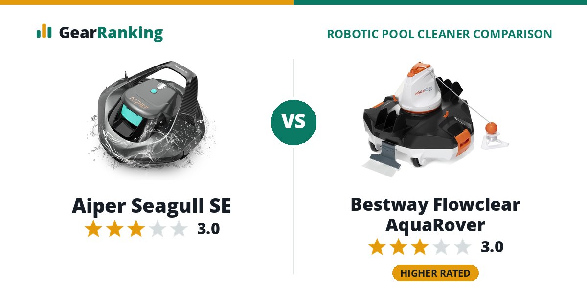 Aiper Seagull SE vs Bestway Flowclear AquaRover