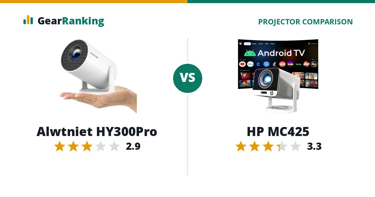 Alwtniet HY300Pro vs HP MC425