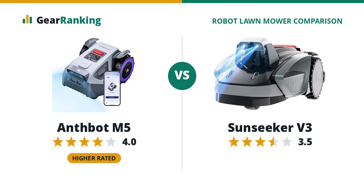 Anthbot M5 vs Sunseeker V3