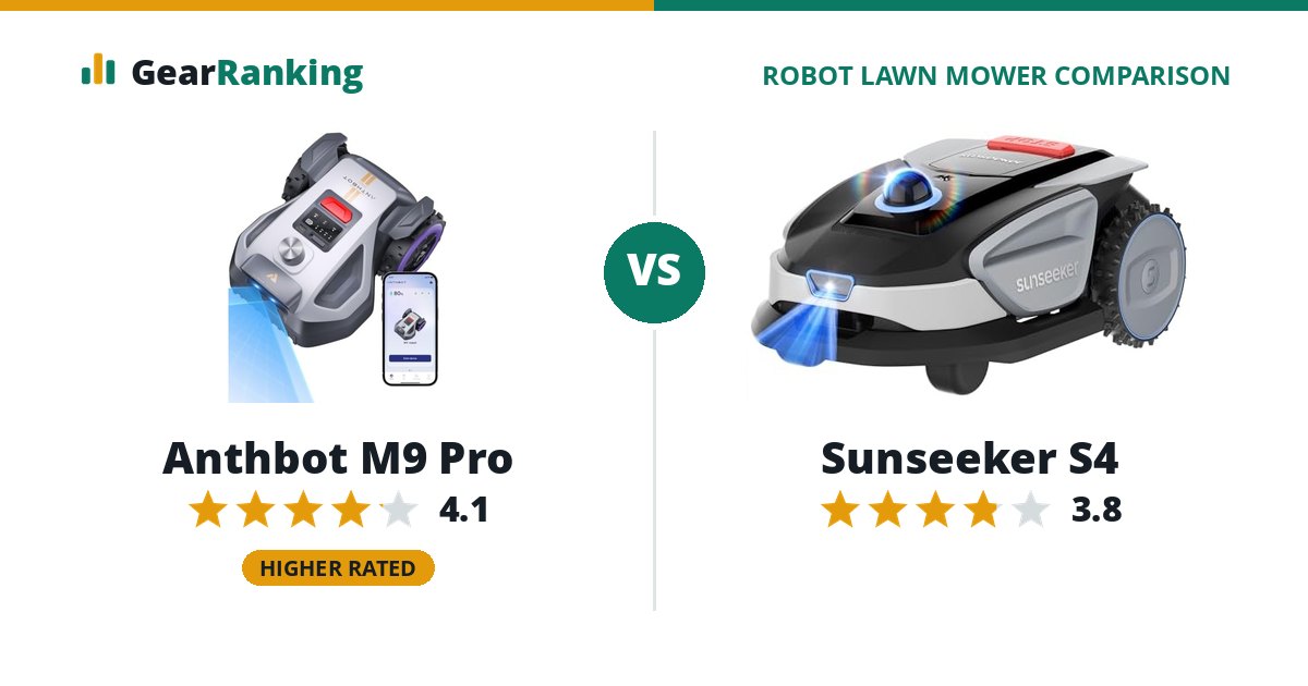 Anthbot M9 Pro vs Sunseeker S4