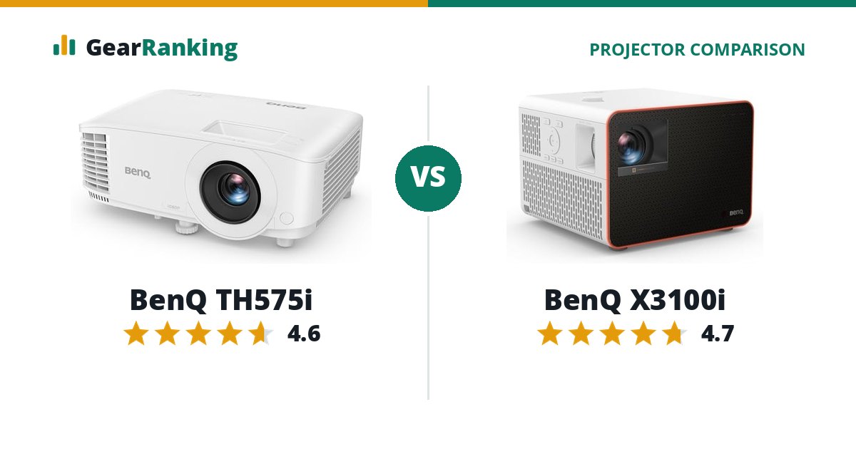 BenQ TH575i vs BenQ X3100i