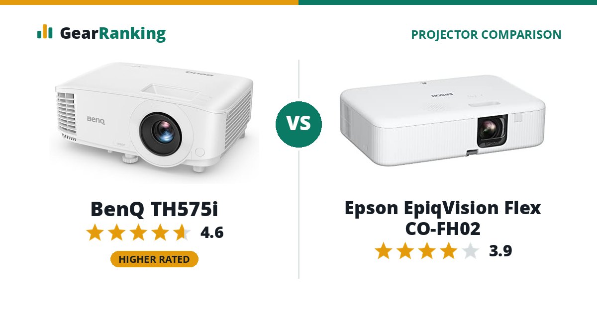 BenQ TH575i vs Epson EpiqVision Flex CO-FH02