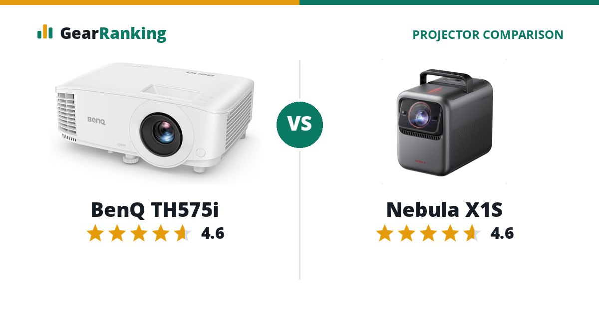BenQ TH575i vs Nebula X1S