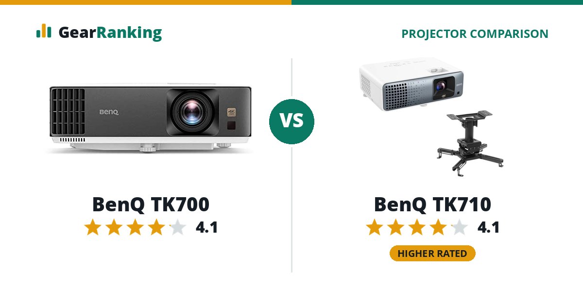 BenQ TK700 vs BenQ TK710