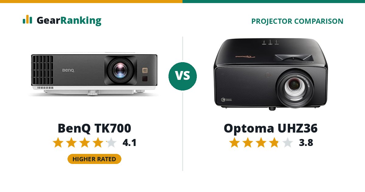 BenQ TK700 vs Optoma UHZ36