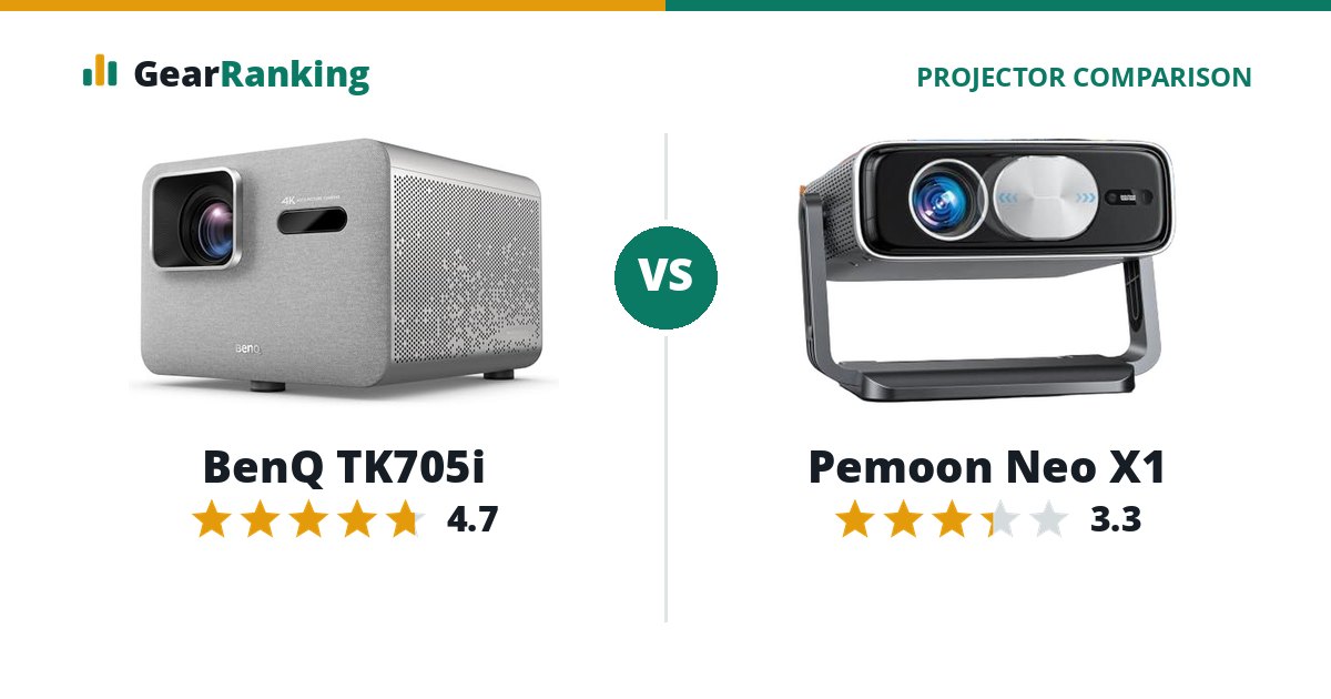 BenQ TK705i vs Pemoon Neo X1