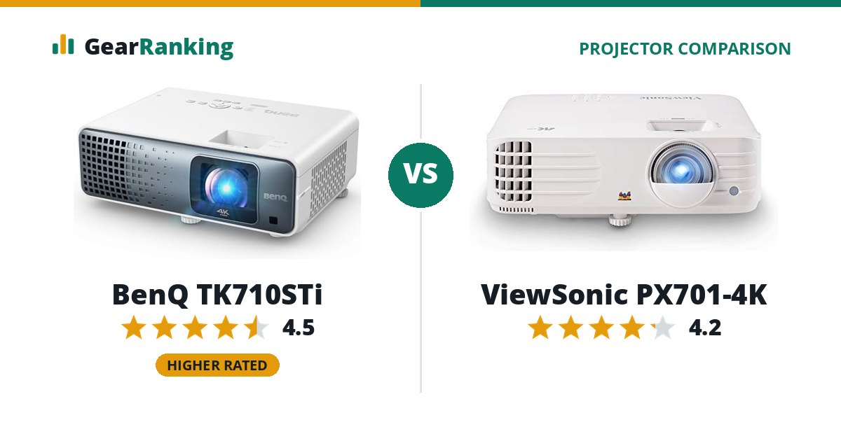 BenQ TK710STi vs ViewSonic PX701-4K