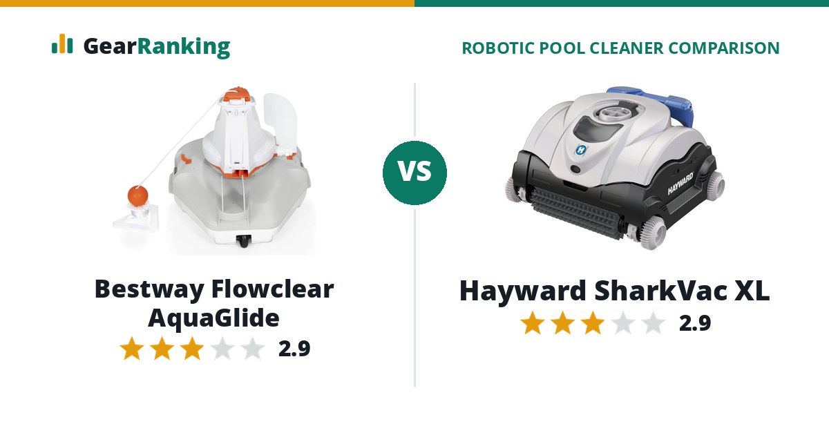 Bestway Flowclear AquaGlide vs Hayward SharkVac XL