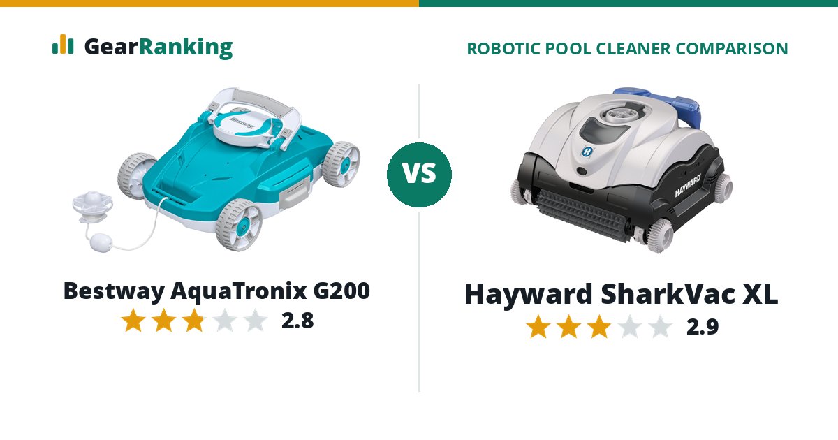 Bestway AquaTronix G200 vs Hayward SharkVac XL