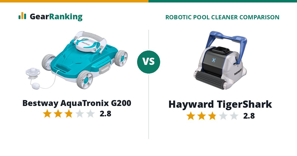 Bestway AquaTronix G200 vs Hayward TigerShark