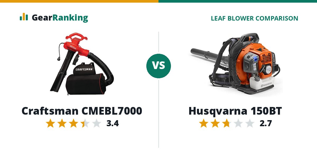 Craftsman CMEBL7000 vs Husqvarna 150BT