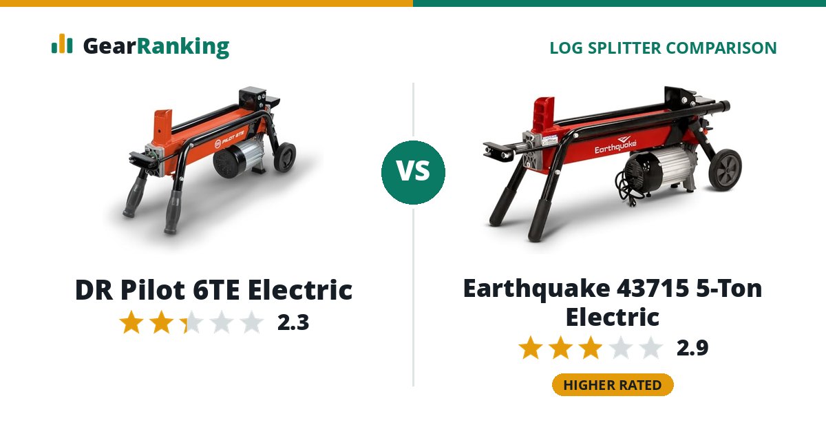 DR Pilot 6TE Electric vs Earthquake 43715 5-Ton Electric