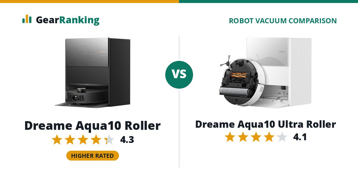 Dreame Aqua10 Roller vs Dreame Aqua10 Ultra Roller