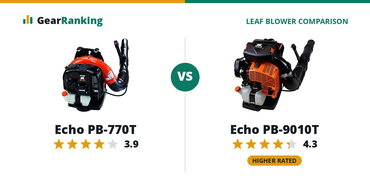 Echo PB-770T vs Echo PB-9010T