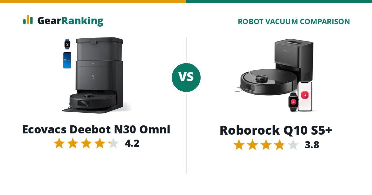 Ecovacs Deebot N30 Omni vs Roborock Q10 S5+