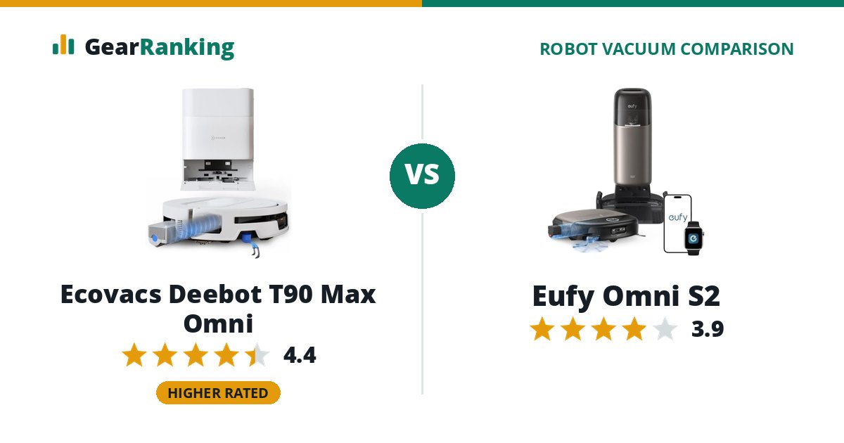 Ecovacs Deebot T90 Max Omni vs Eufy Omni S2