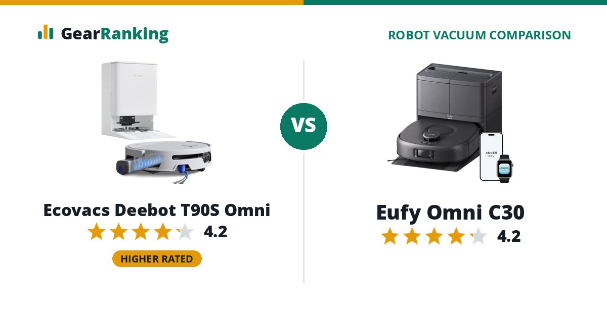 Ecovacs Deebot T90S Omni vs Eufy Omni C30