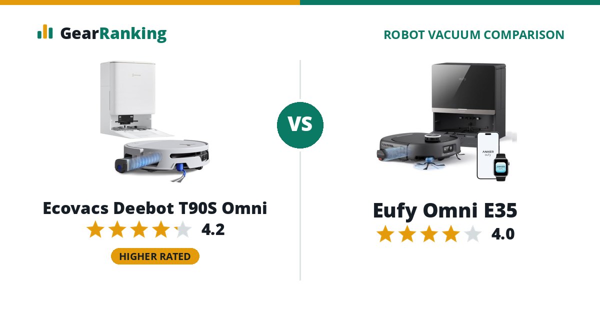 Ecovacs Deebot T90S Omni vs Eufy Omni E35