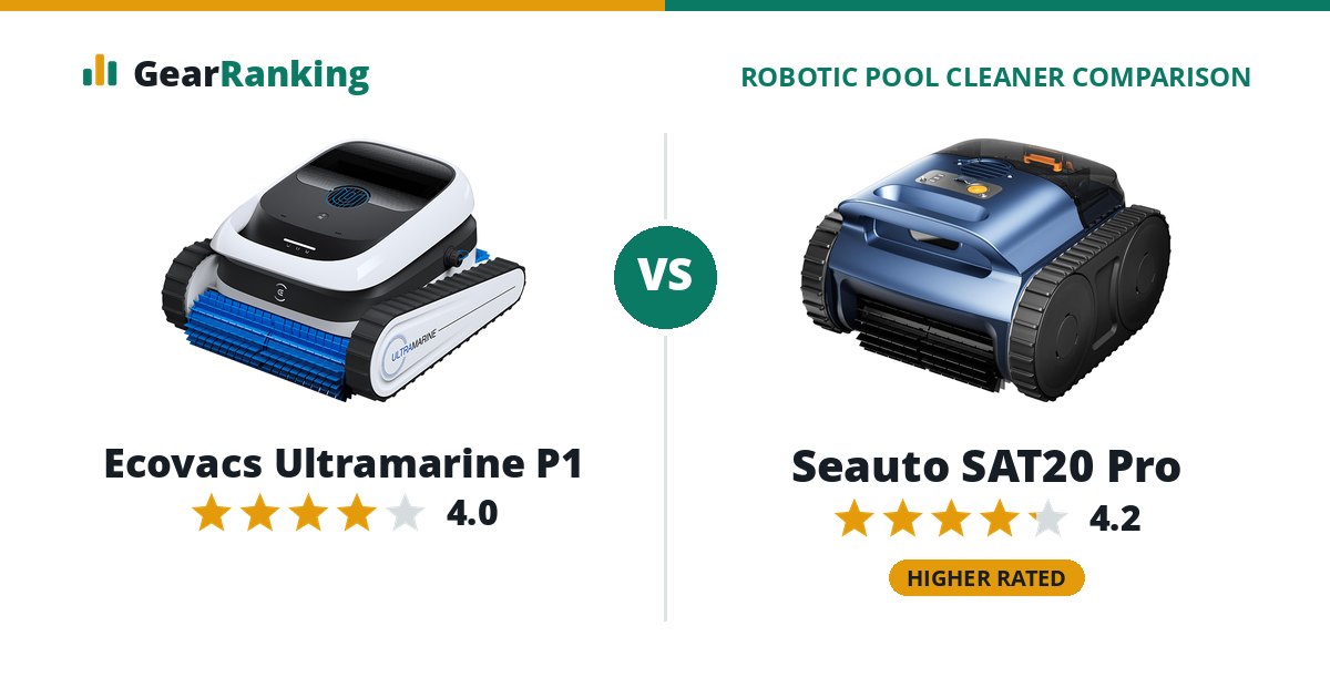 Ecovacs Ultramarine P1 vs Seauto SAT20 Pro