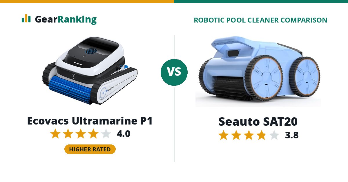 Ecovacs Ultramarine P1 vs Seauto SAT20