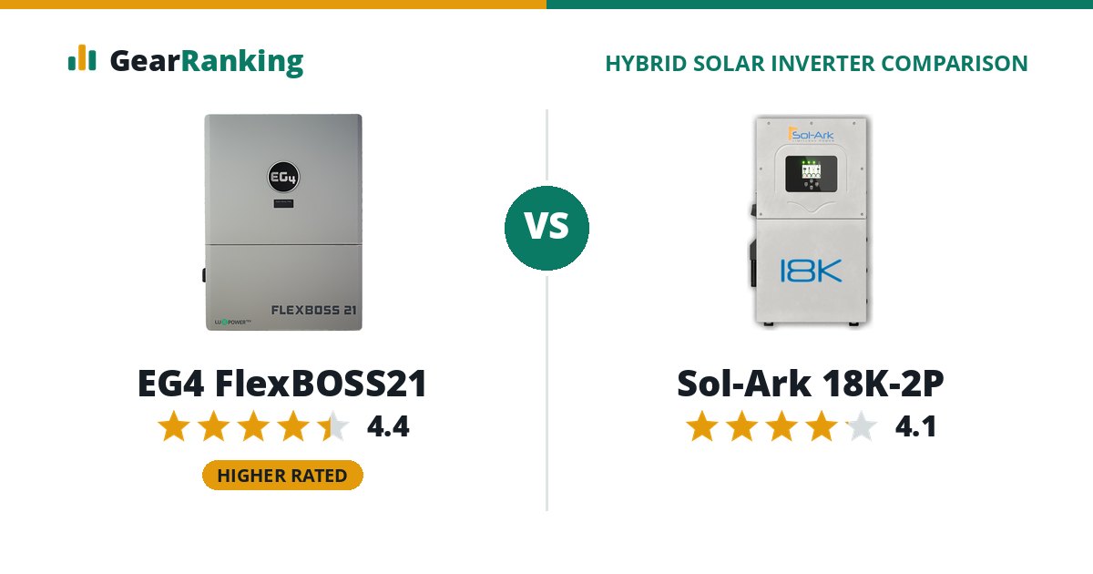EG4 FlexBOSS21 vs Sol-Ark 18K-2P