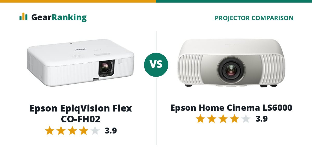 Epson EpiqVision Flex CO-FH02 vs Epson Home Cinema LS6000