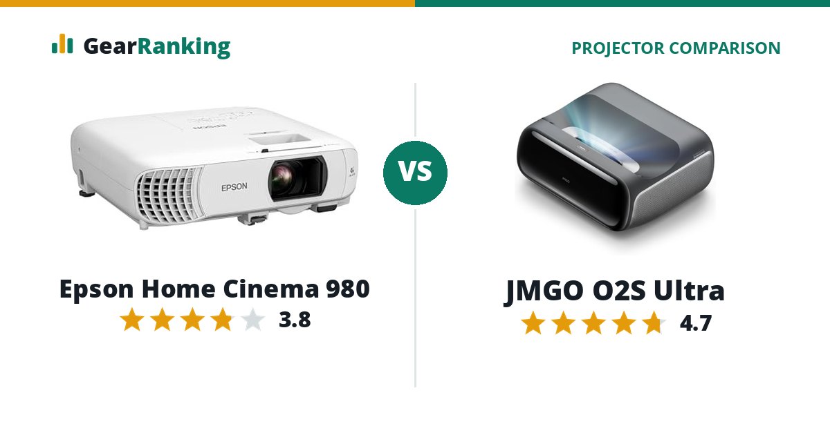 Epson Home Cinema 980 vs JMGO O2S Ultra
