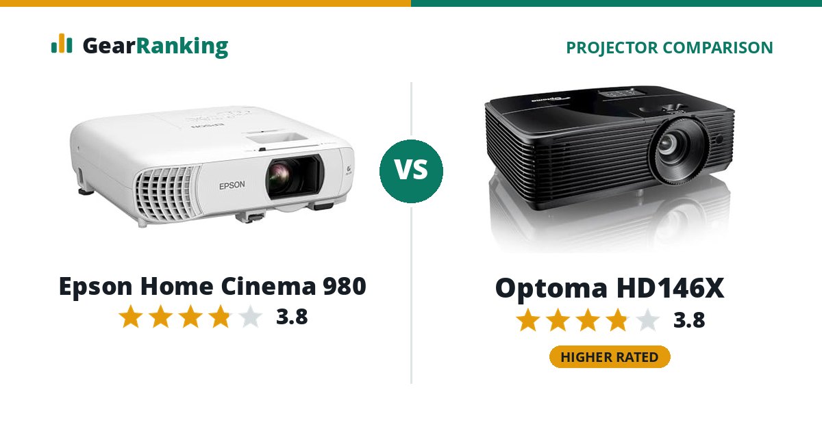 Epson Home Cinema 980 vs Optoma HD146X