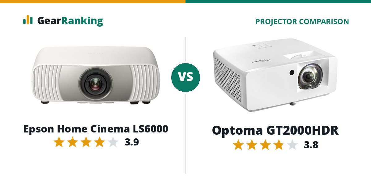 Epson Home Cinema LS6000 vs Optoma GT2000HDR