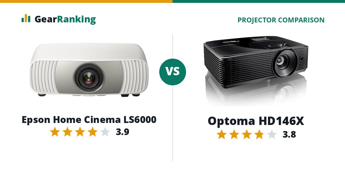 Epson Home Cinema LS6000 vs Optoma HD146X