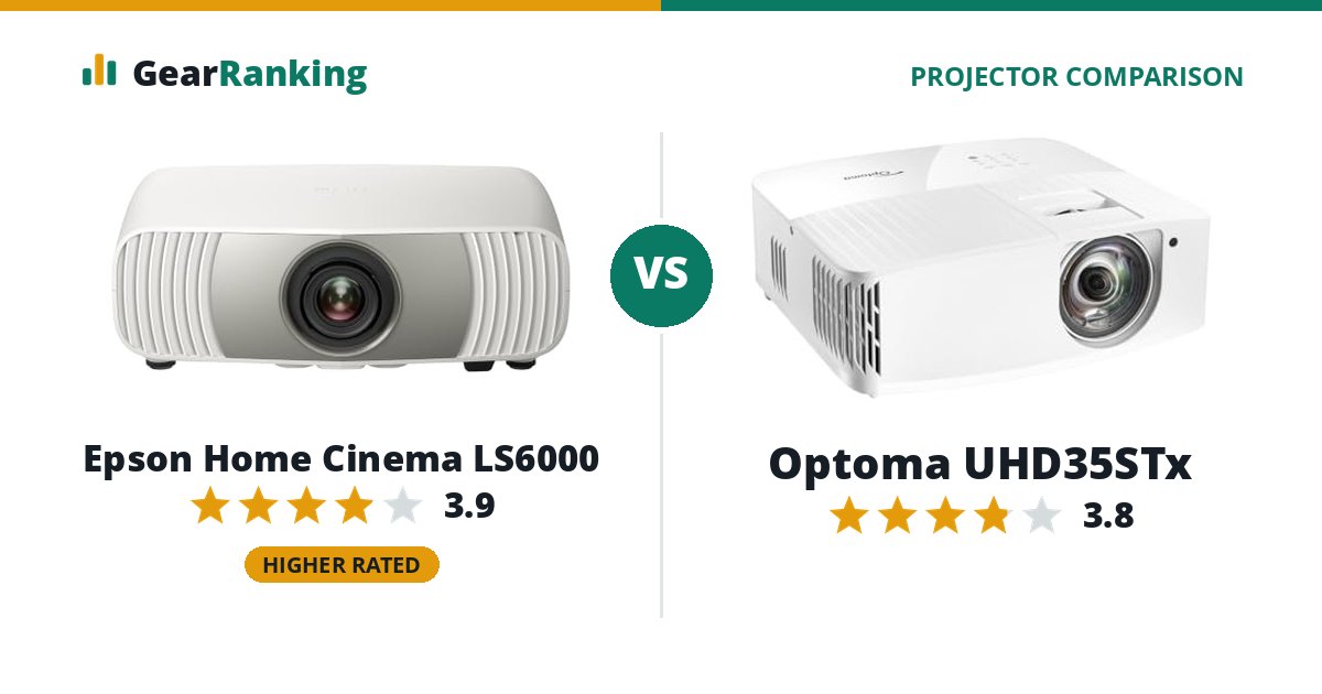 Epson Home Cinema LS6000 vs Optoma UHD35STx