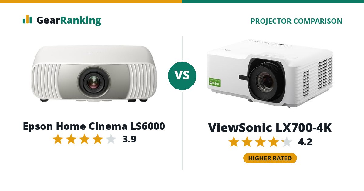 Epson Home Cinema LS6000 vs ViewSonic LX700-4K