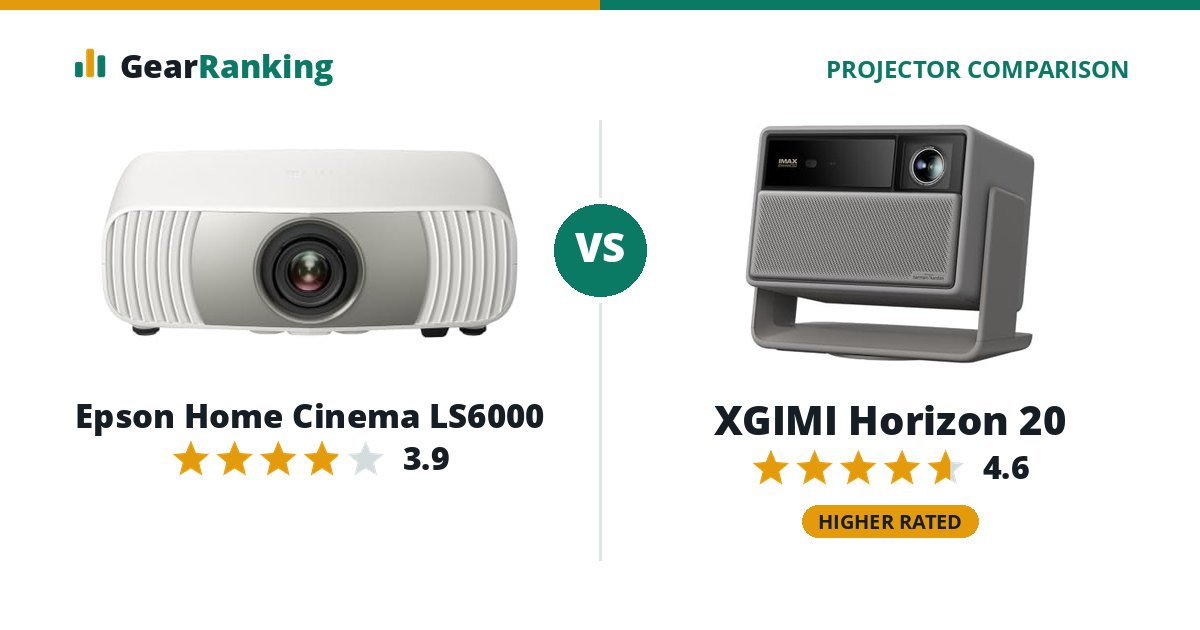 Epson Home Cinema LS6000 vs XGIMI Horizon 20