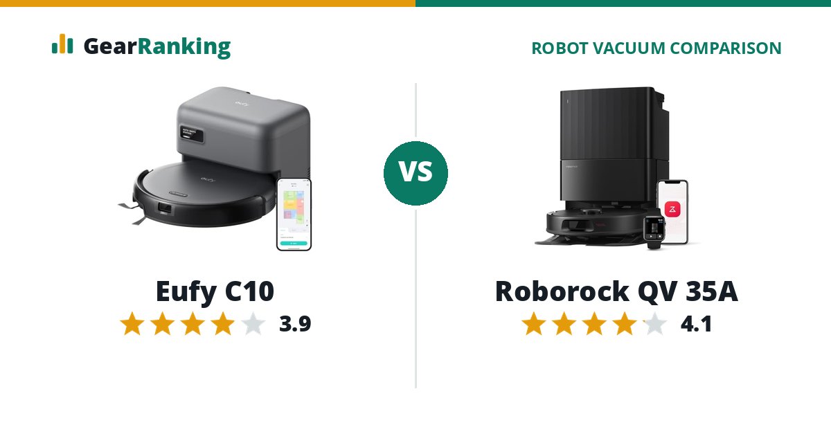 Eufy C10 vs Roborock QV 35A