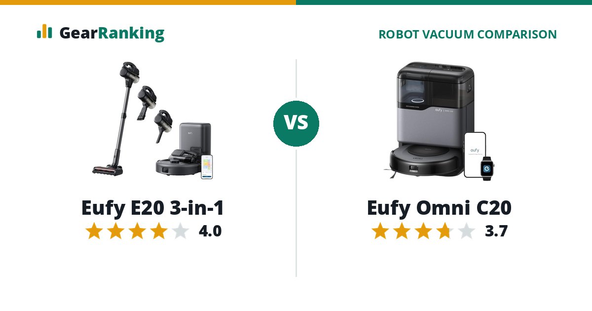 Eufy E20 3-in-1 vs Eufy Omni C20