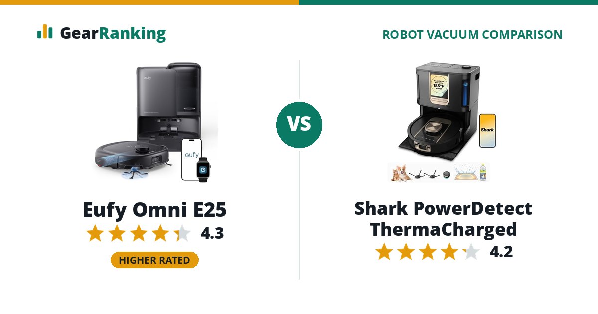 Eufy Omni E25 vs Shark PowerDetect ThermaCharged