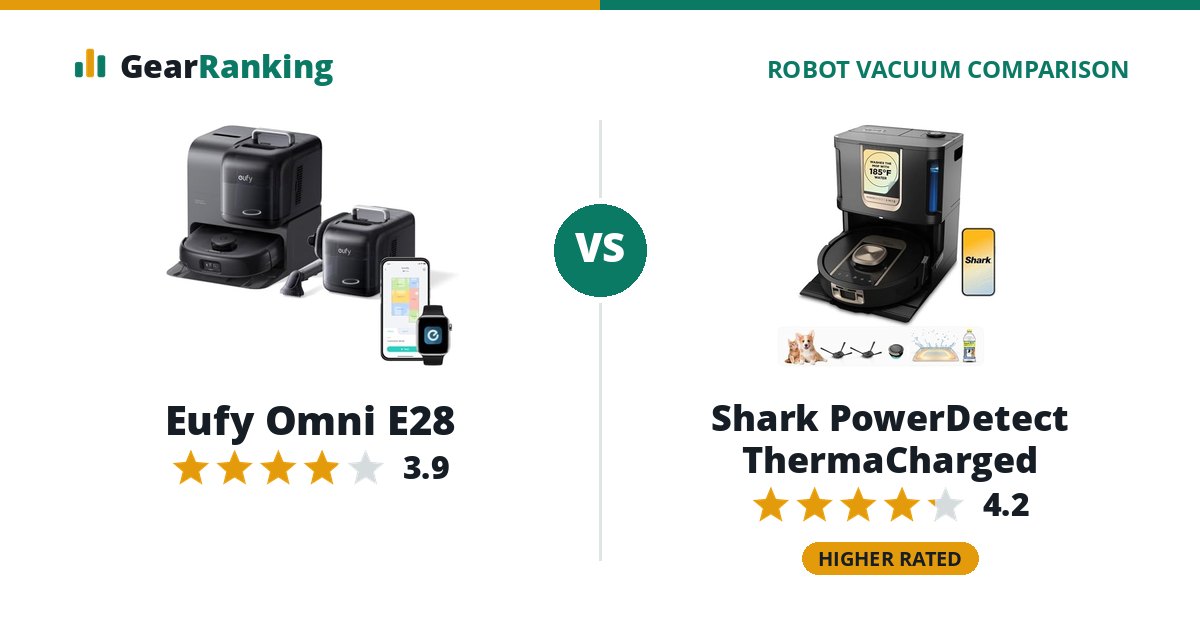Eufy Omni E28 vs Shark PowerDetect ThermaCharged