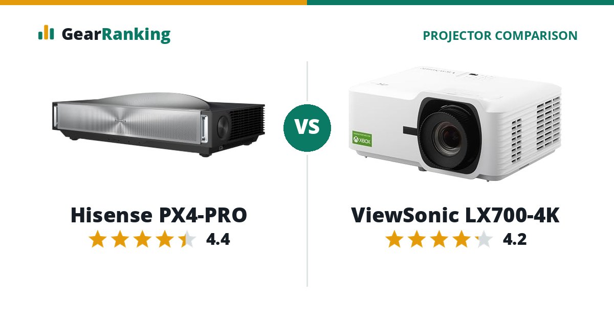 Hisense PX4-PRO vs ViewSonic LX700-4K
