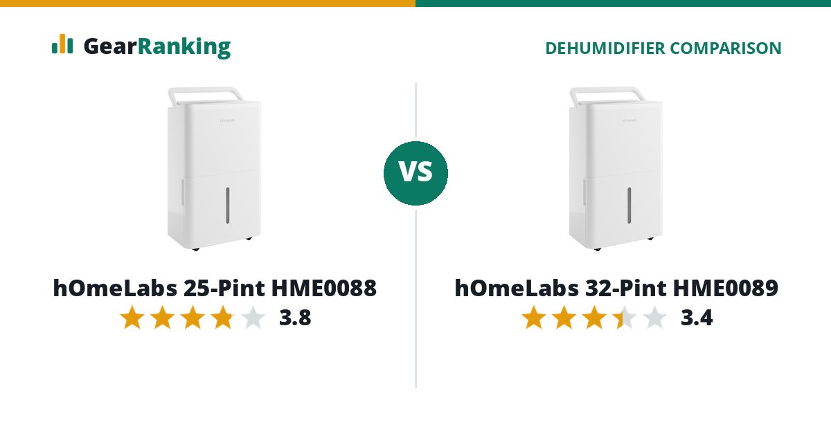 hOmeLabs 25-Pint HME0088 vs hOmeLabs 32-Pint HME0089