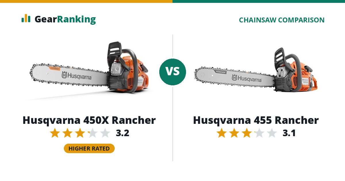 Husqvarna 450X Rancher vs Husqvarna 455 Rancher