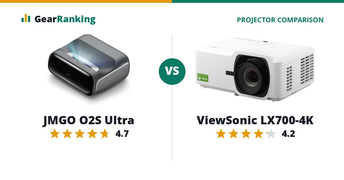 JMGO O2S Ultra vs ViewSonic LX700-4K