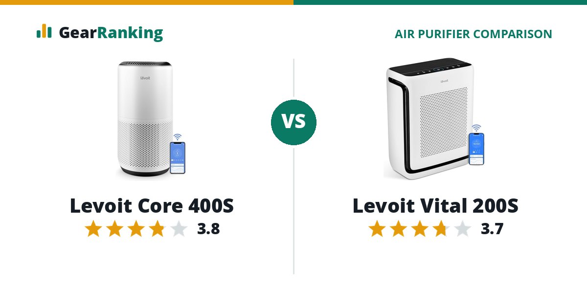 Levoit Core 400S vs Levoit Vital 200S