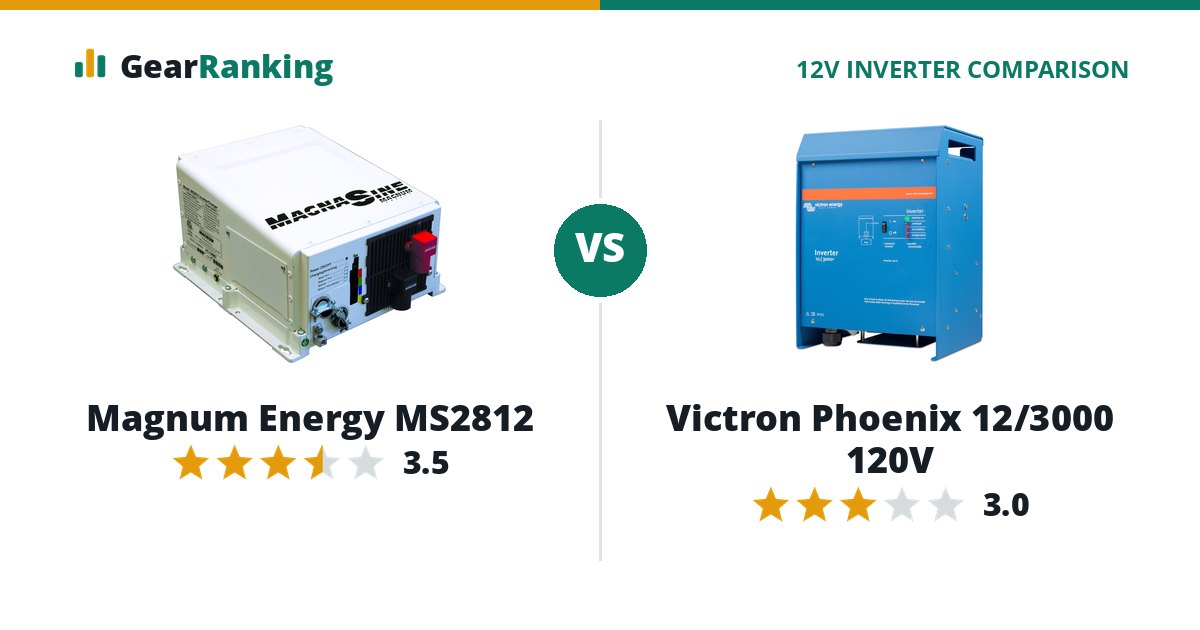 Magnum Energy MS2812 vs Victron Phoenix 12/3000 120V