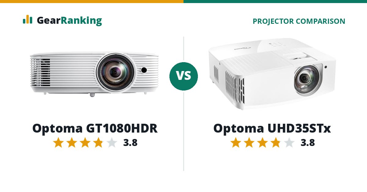 Optoma GT1080HDR vs Optoma UHD35STx