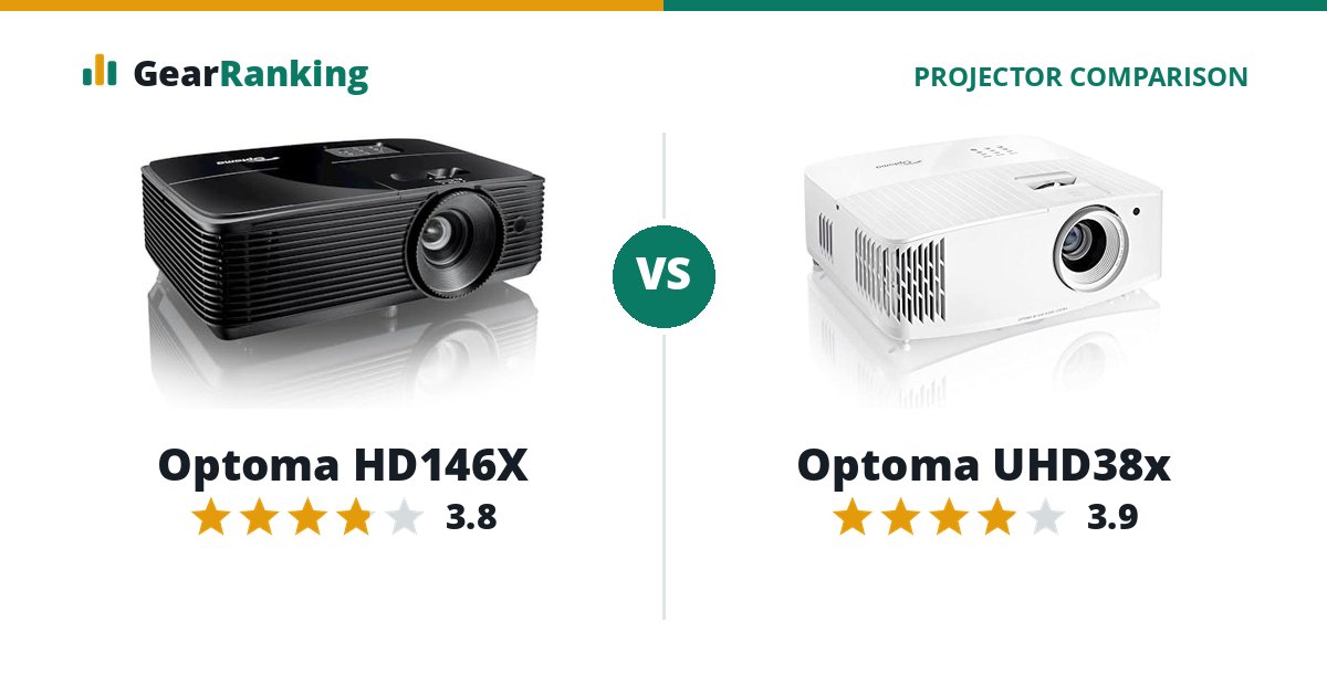 Optoma HD146X vs Optoma UHD38x